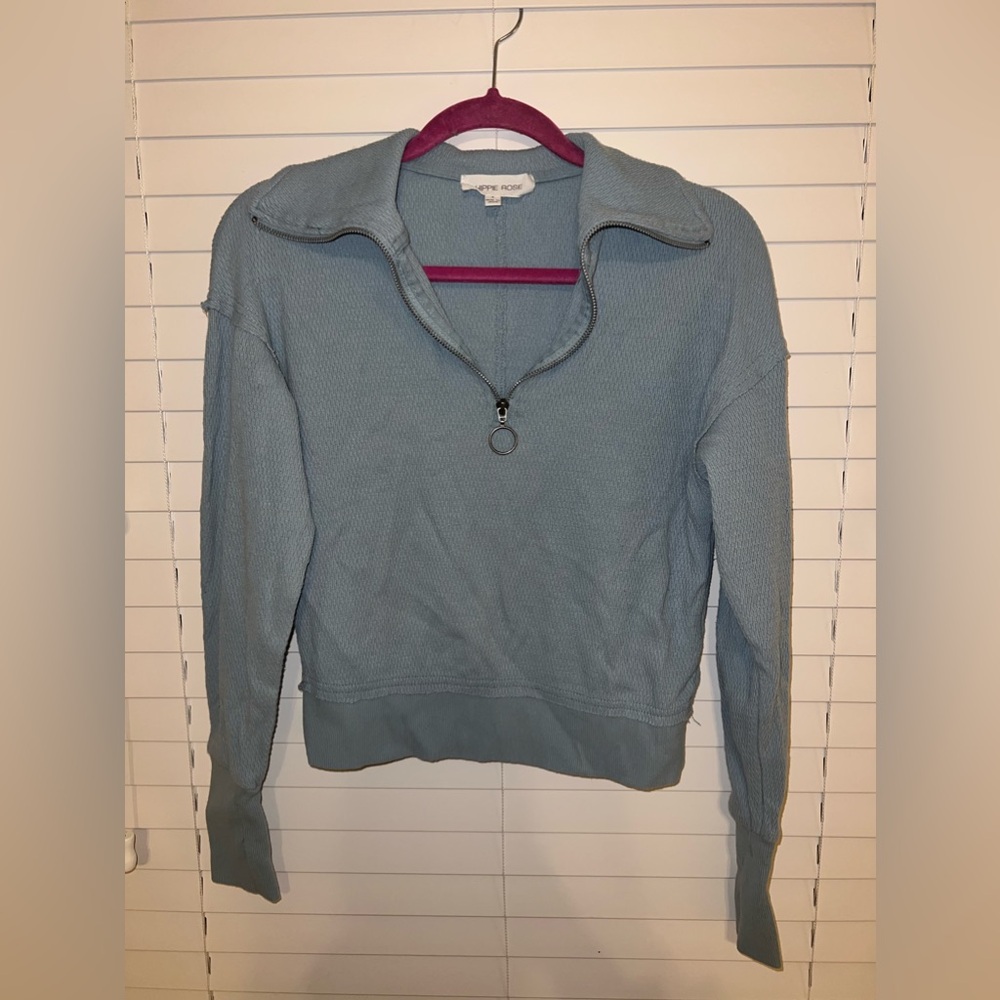 Aqua matching sweater set